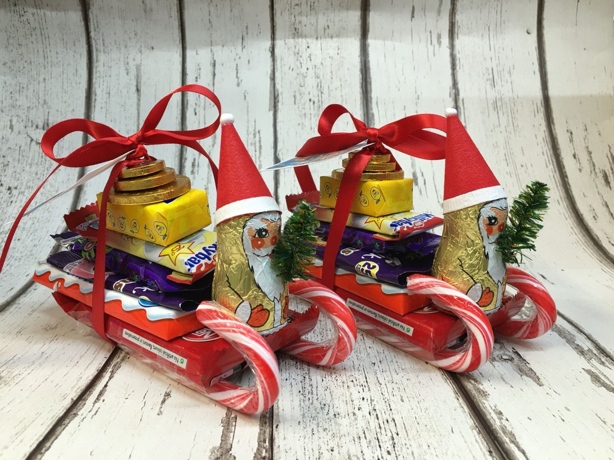 Chocolate Santa Craft Box