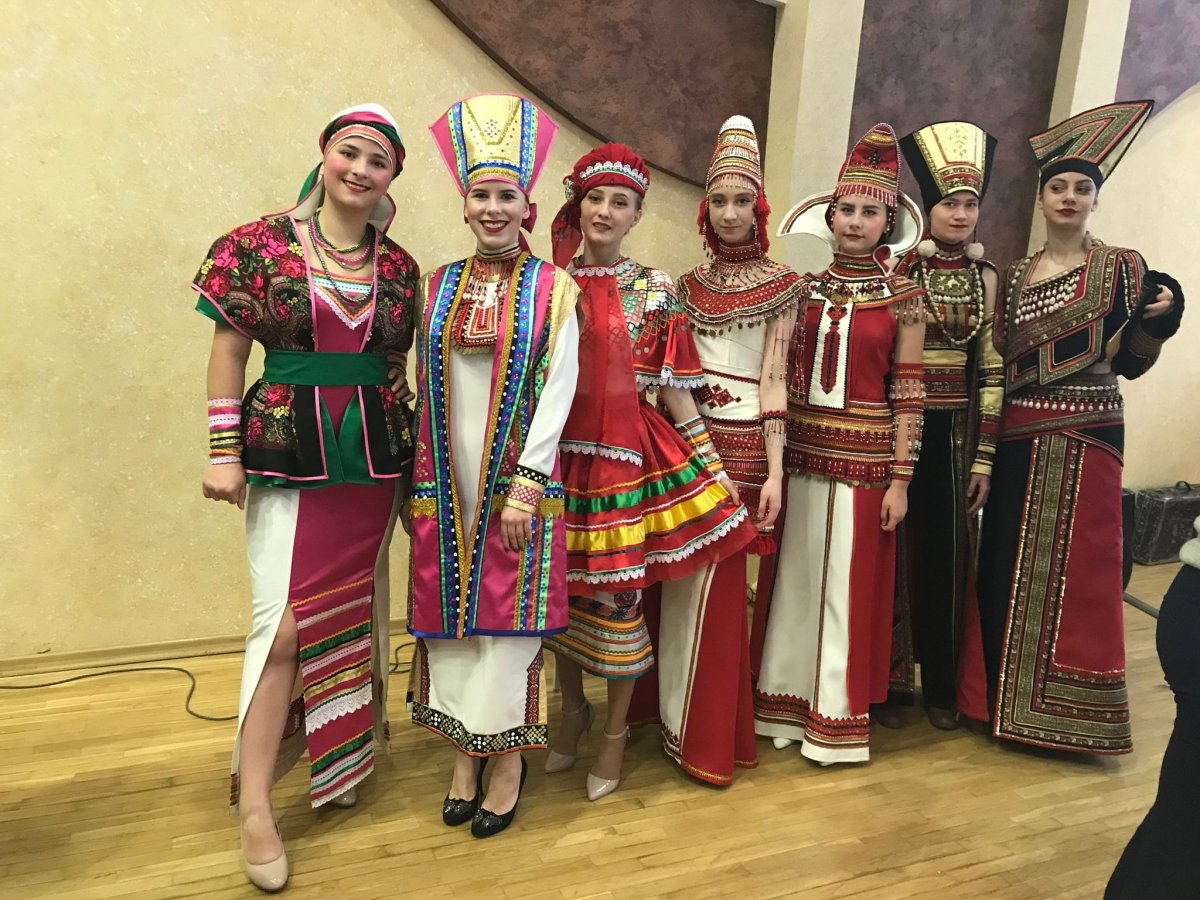 Национальный костюм эрзя