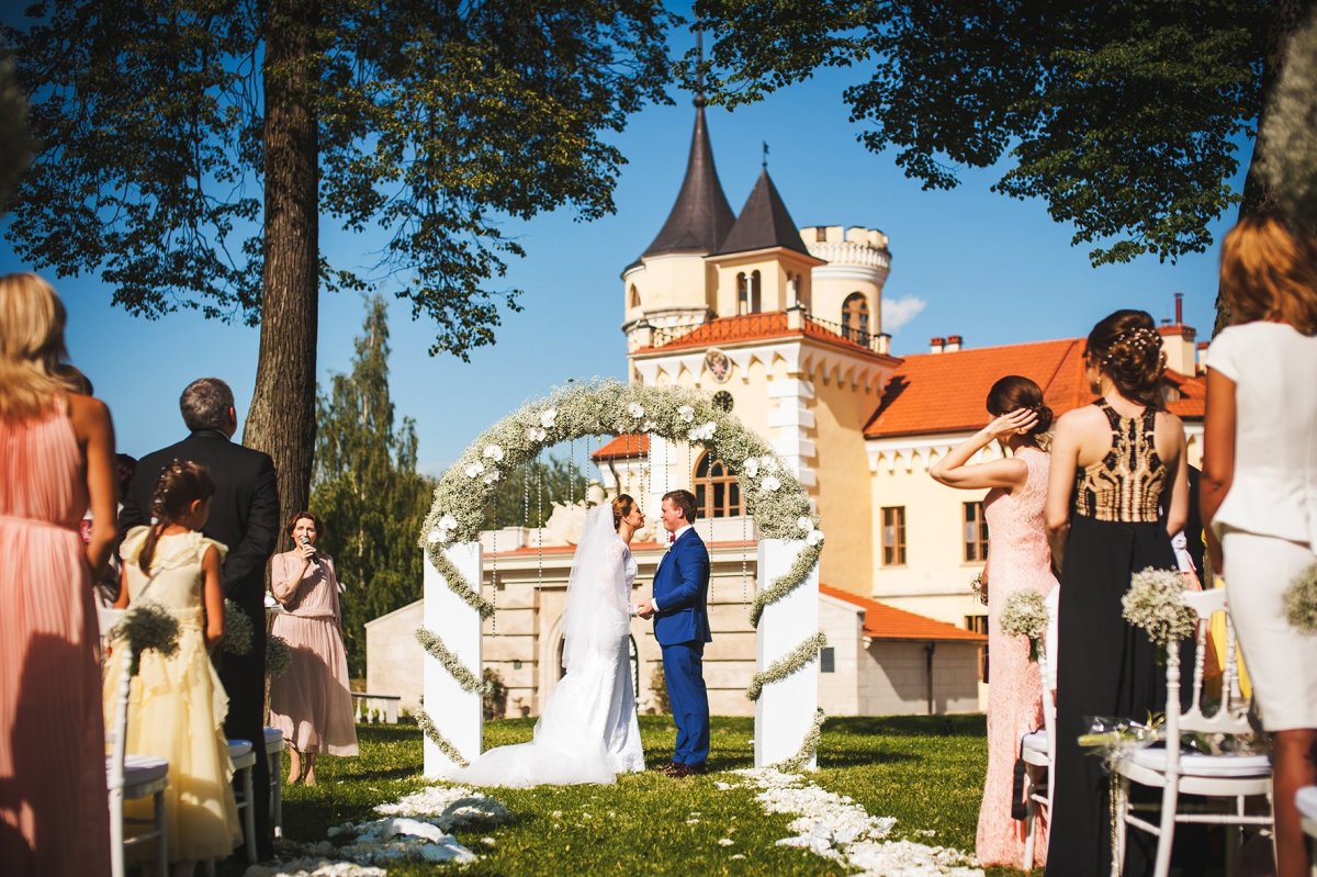 Замок Бип в Павловске свадьба