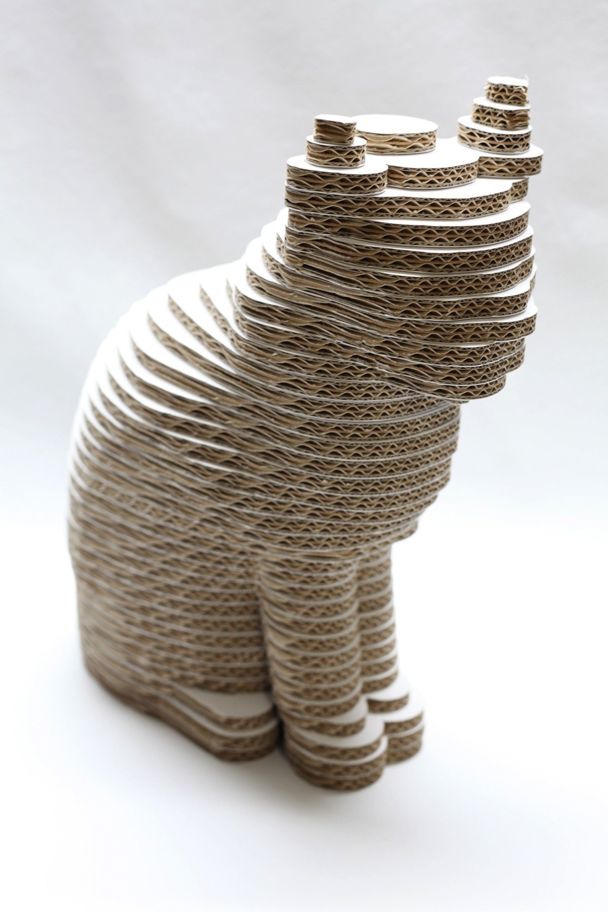 Корзина из картона