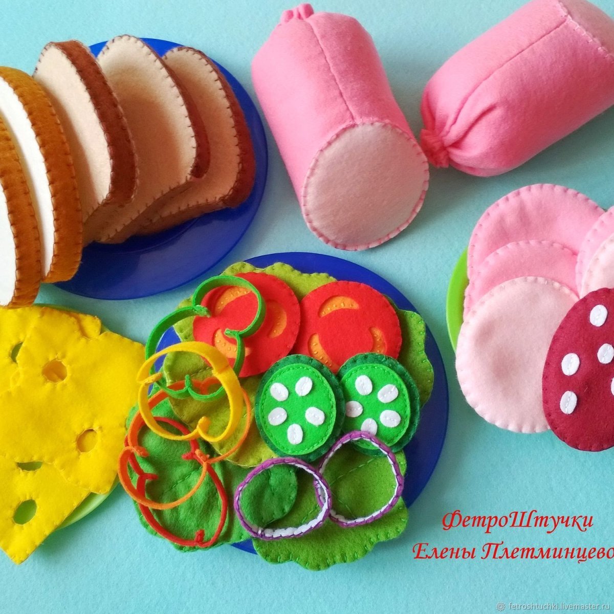 Из фетра вкусности