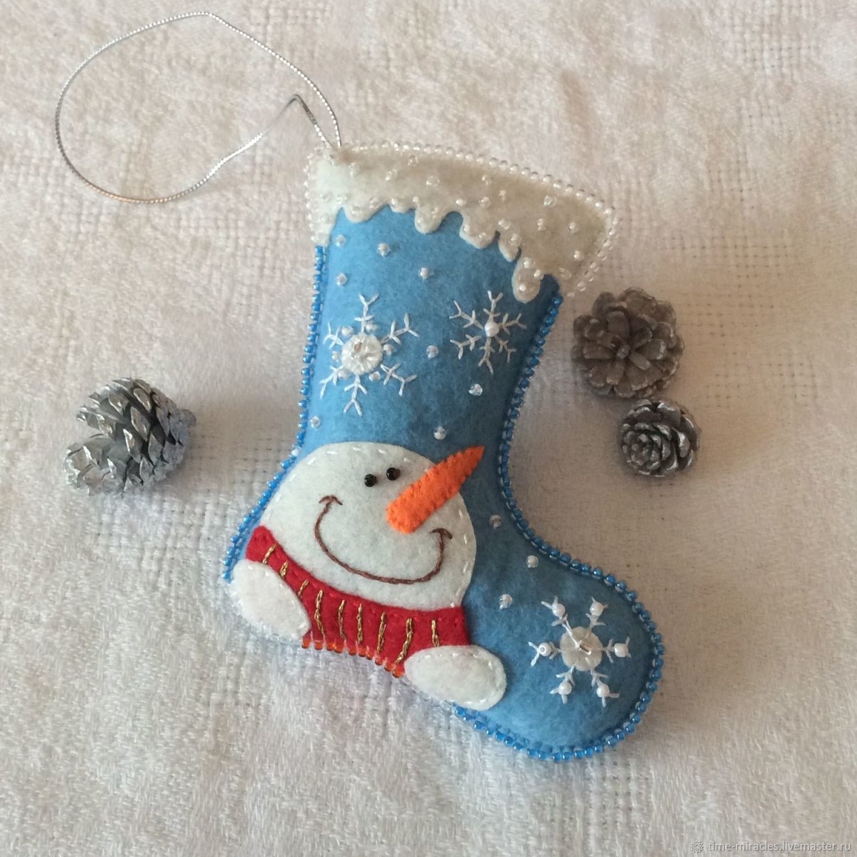Валенок из фетра