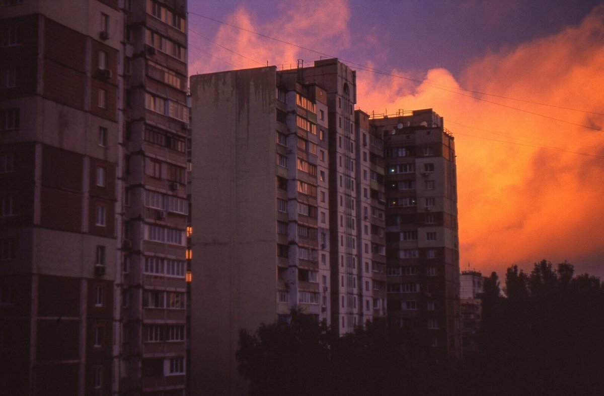 Многоэтажки в России