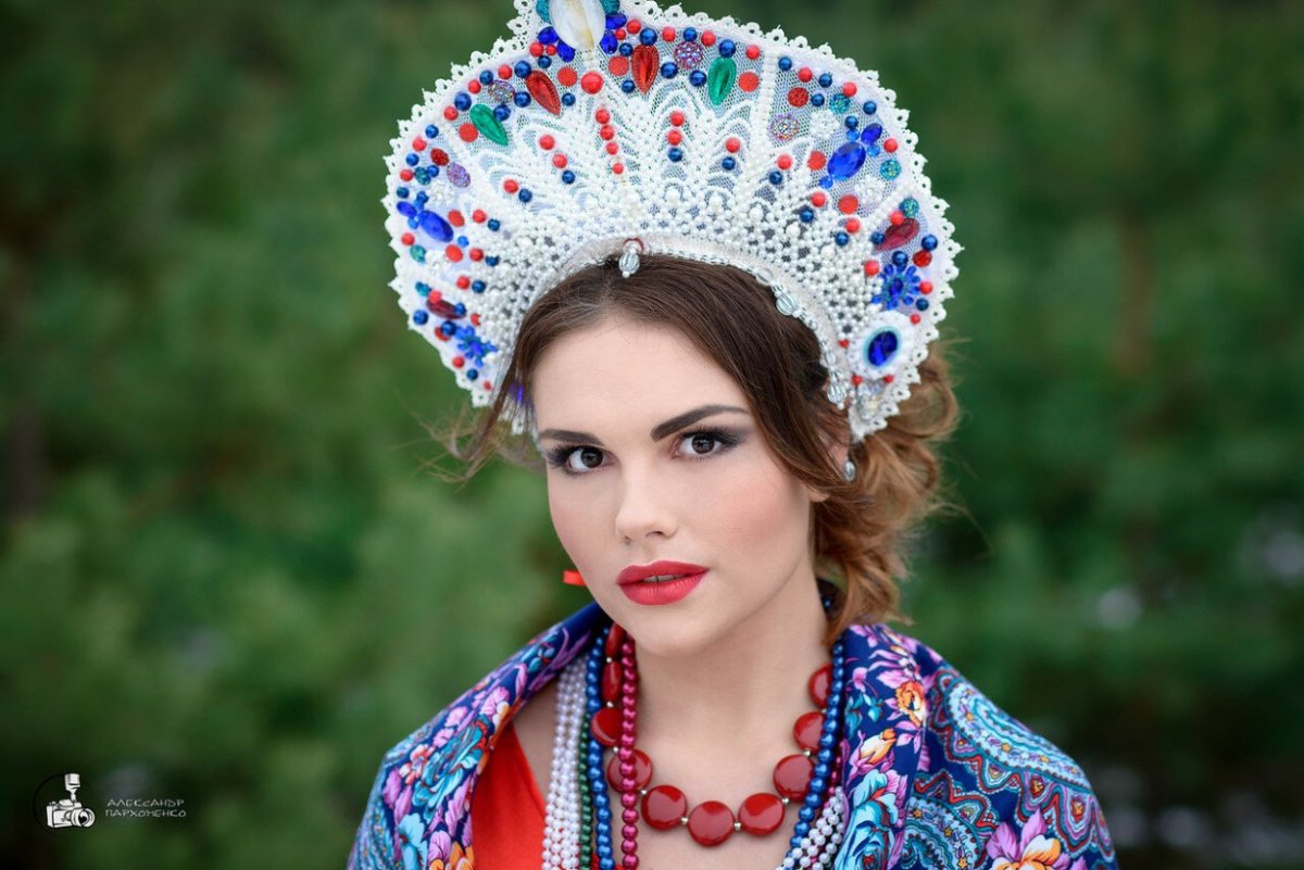 Анастасия Романова кокошники
