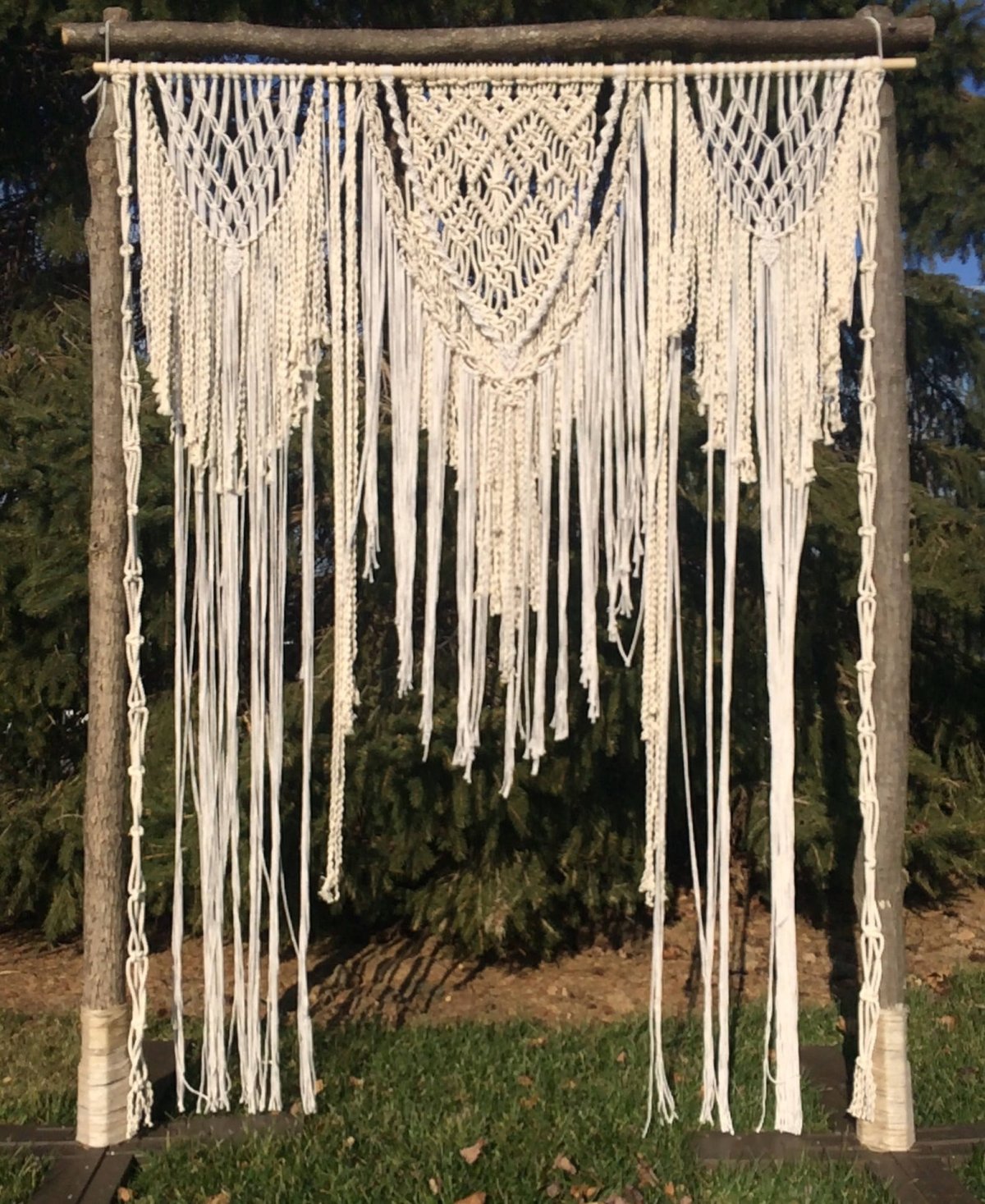 Арка макраме