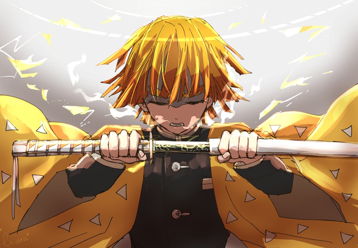 Agatsuma Zenitsu катана