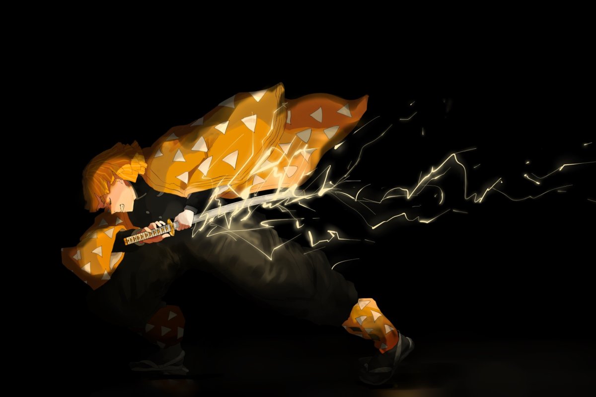 Demon Slayer аниме зеницу
