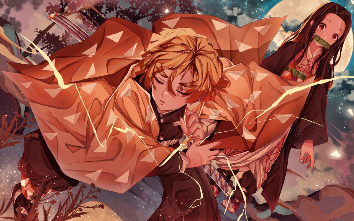 Demon Slayer зеницу