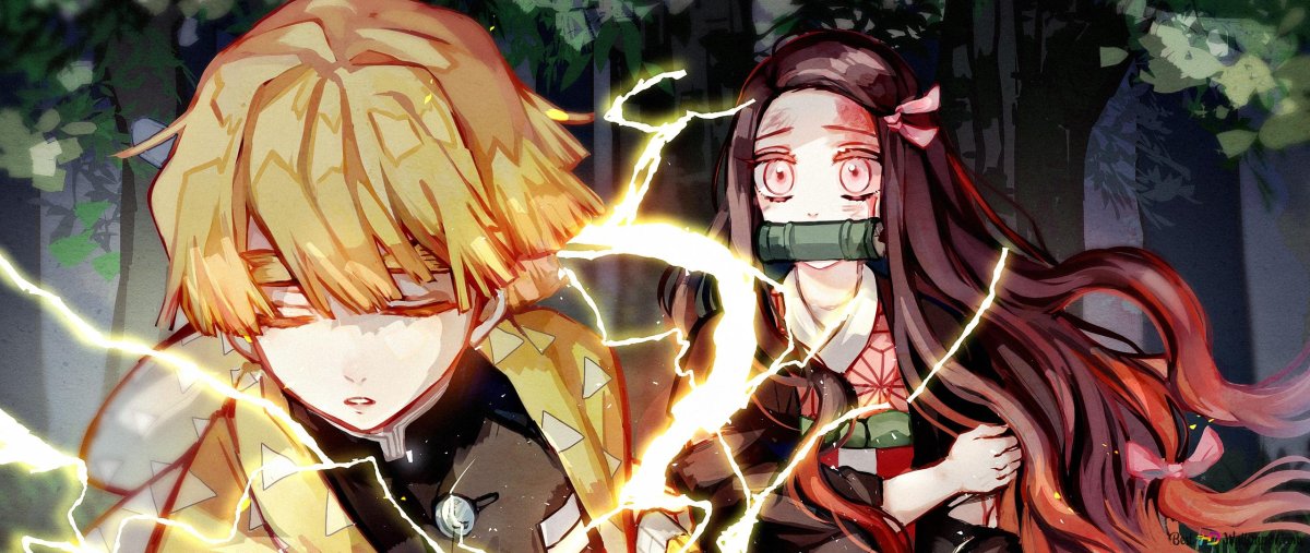 Demon Slayer nezuko x Zenitsu