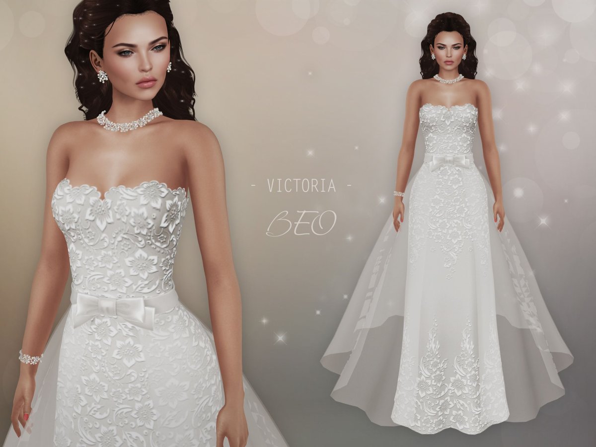 Свадебное платье beo SIMS 4