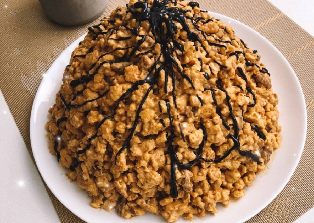Торт Муравейник с маком