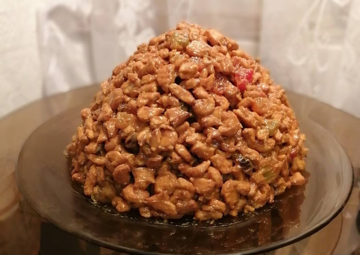 Пирожное муравьиная горка