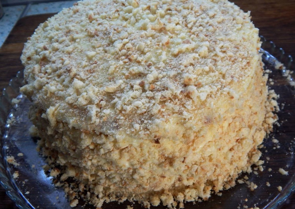 Юлия Высоцкая блинный торт