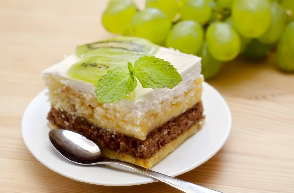 Blueberry Cream Cake торт