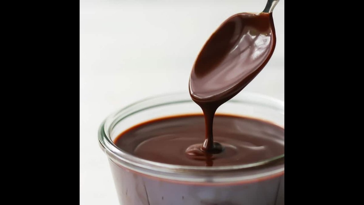Шоколадная глазурь из какао порошка и молока