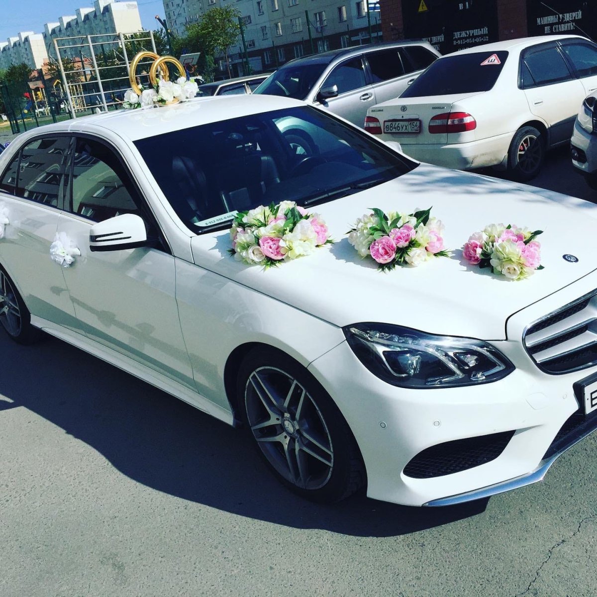 Машина на свадьбу мерс