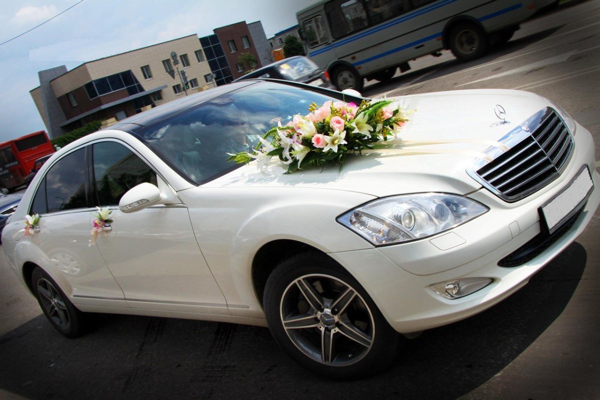 Мерседес w221 свадьба