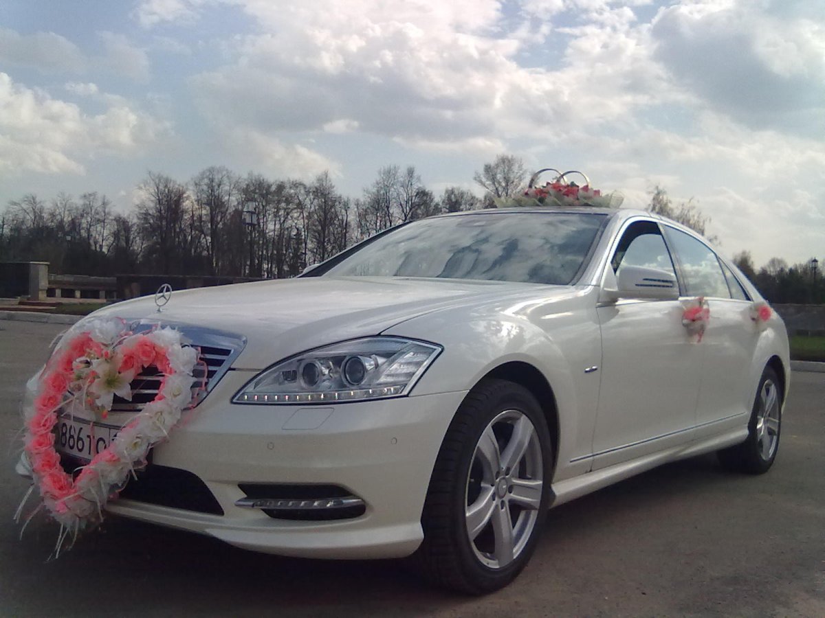 Мерседес w221 свадьба