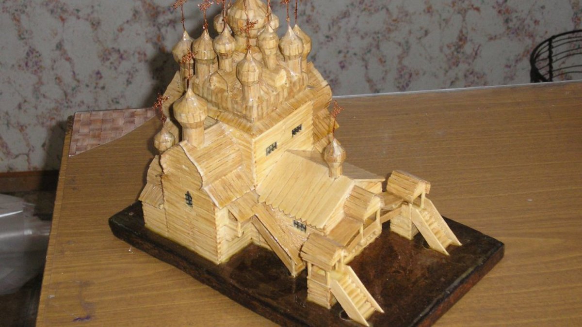 Поделка Церковь