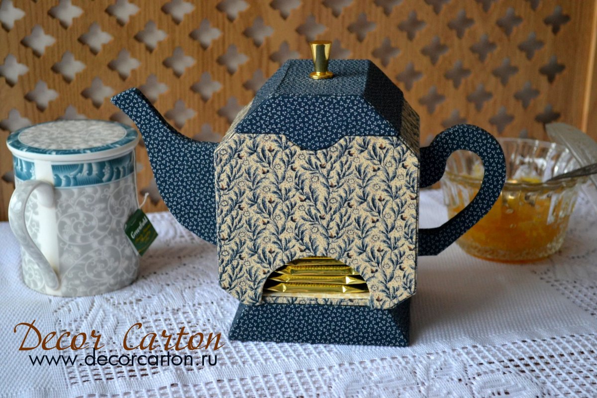 Коробочка чайник для чайных пакетиков