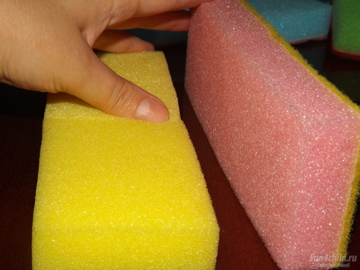 Поделки из поролона