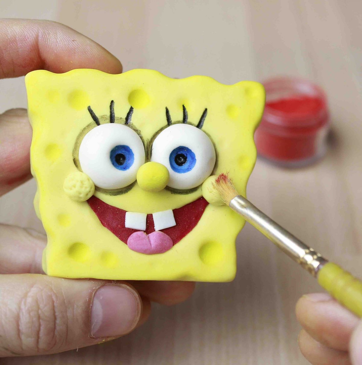 Фигурки из губки