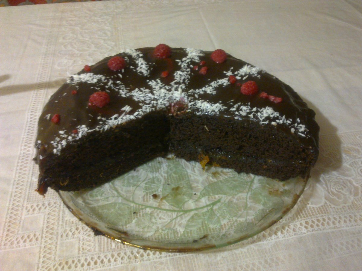 Торт с гранатом