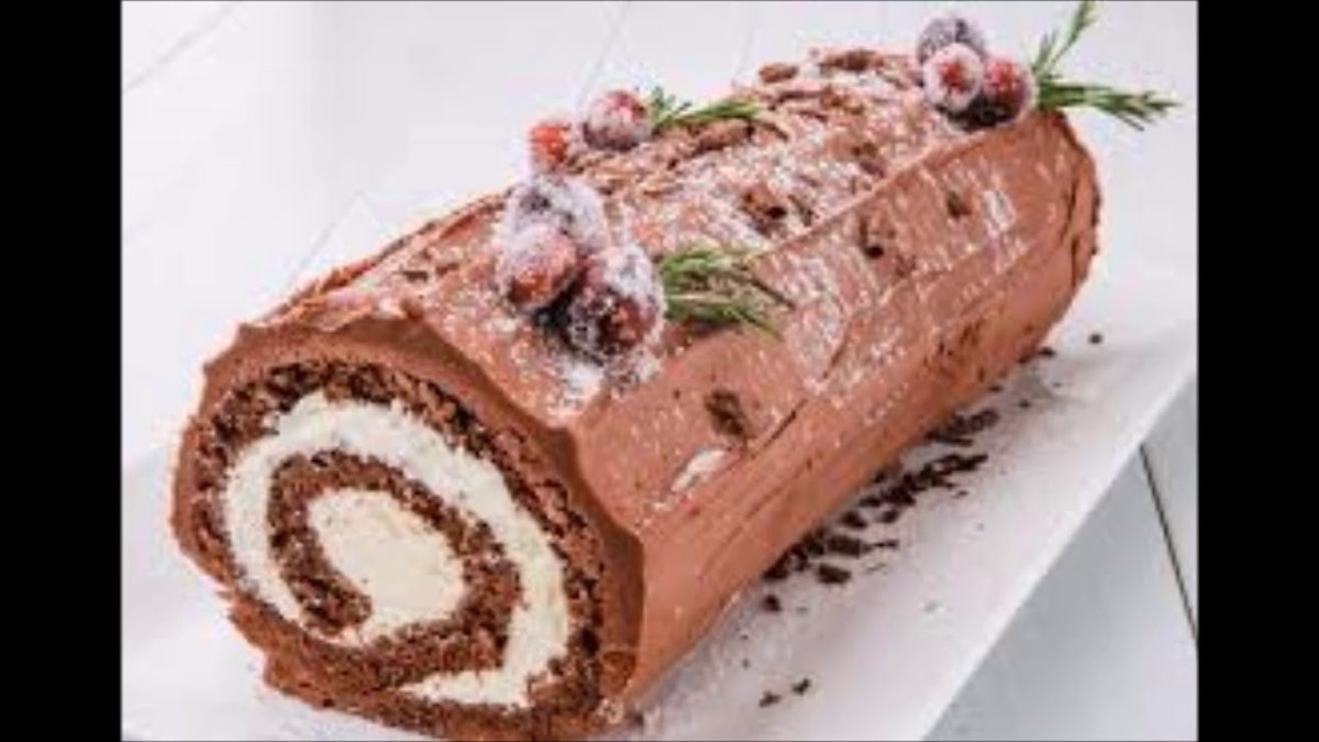 Рождественское полено Буш де Ноэль (Buche de noel)