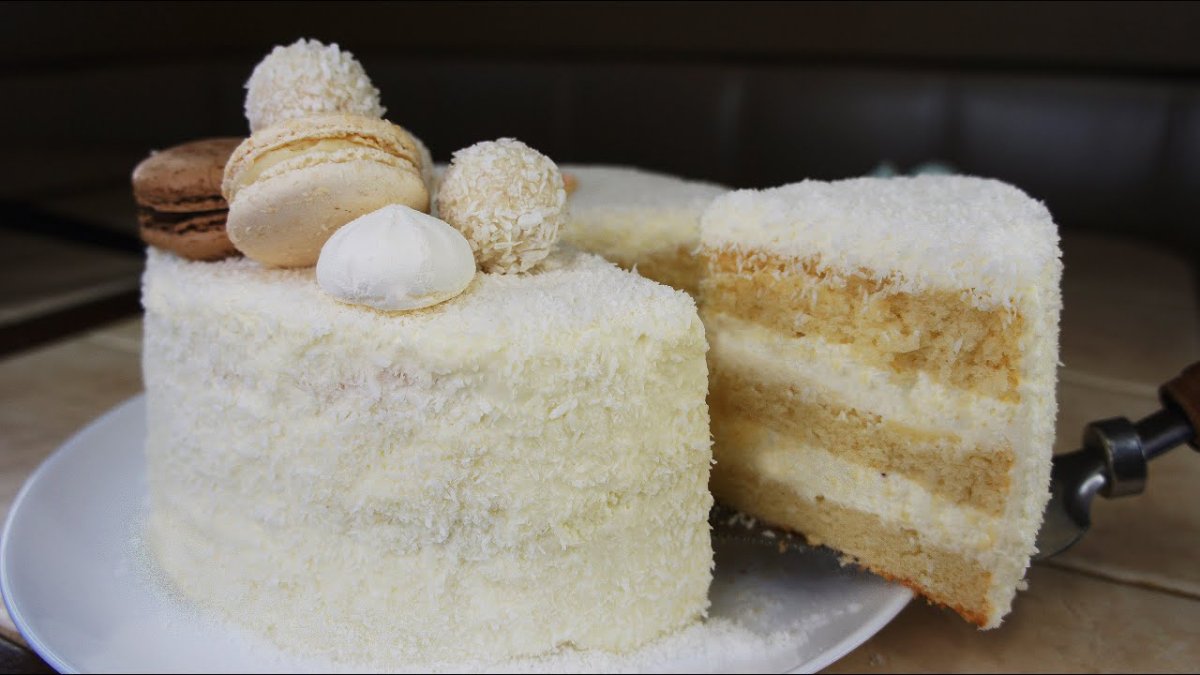 Кокосовый торт Raffaello