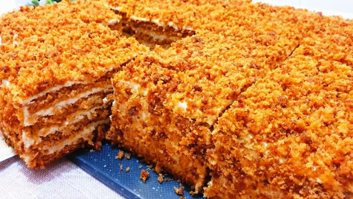Торт Королевский медовик
