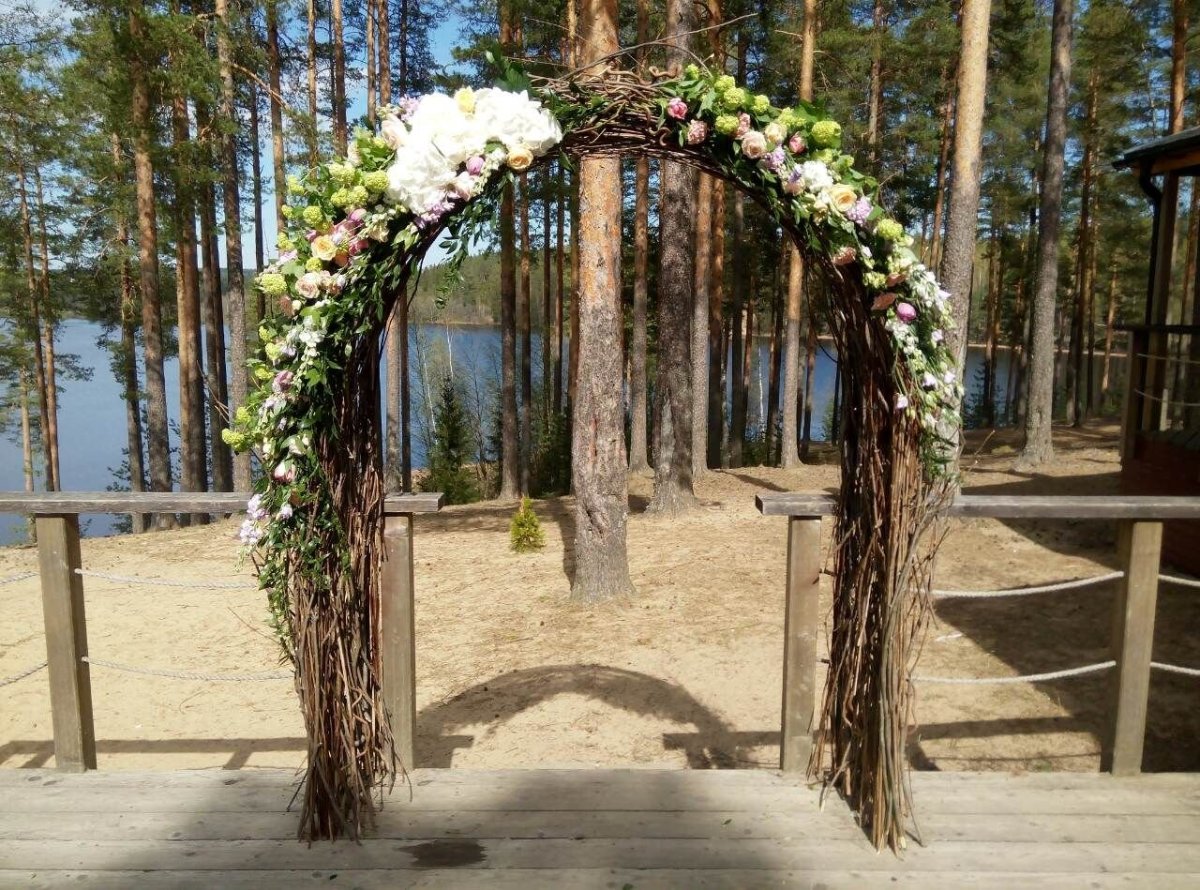 Арка в Сосновом Бору