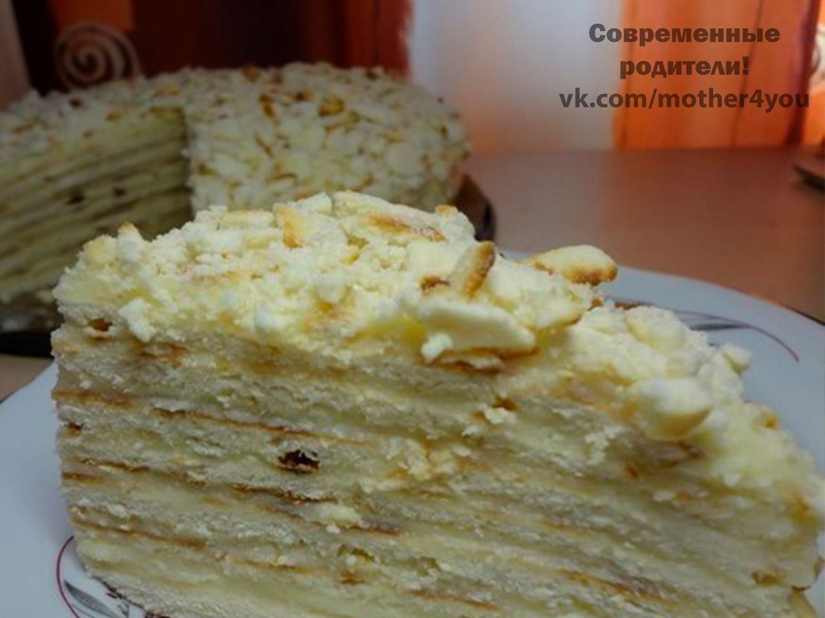 Торт на сковороде