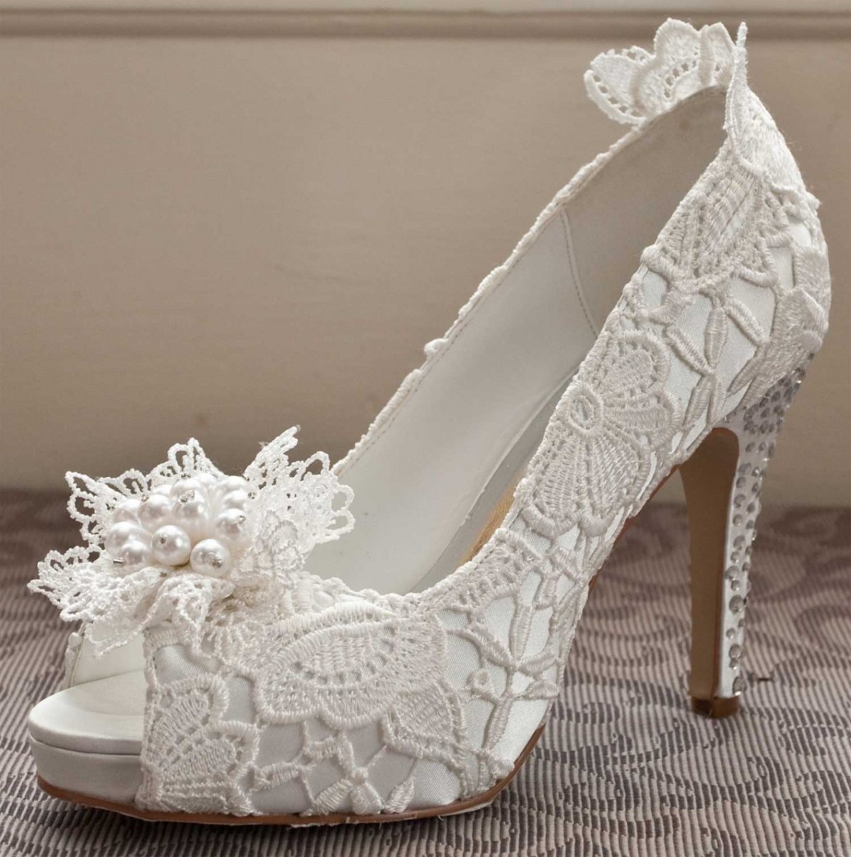 Свадебные каблуки для невесты