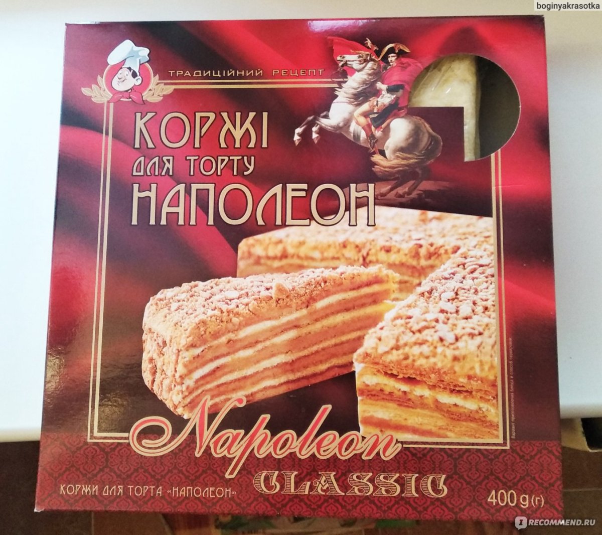 Коржи для Наполеона