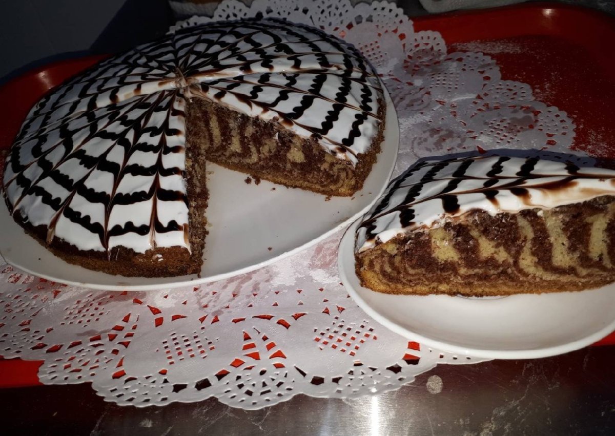 Кекс Зебра