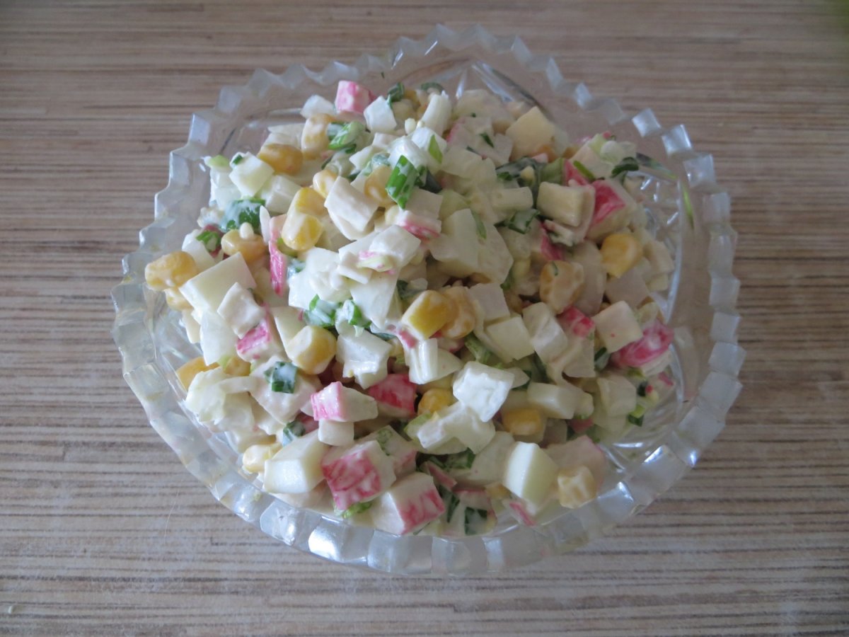 Салат крабовый