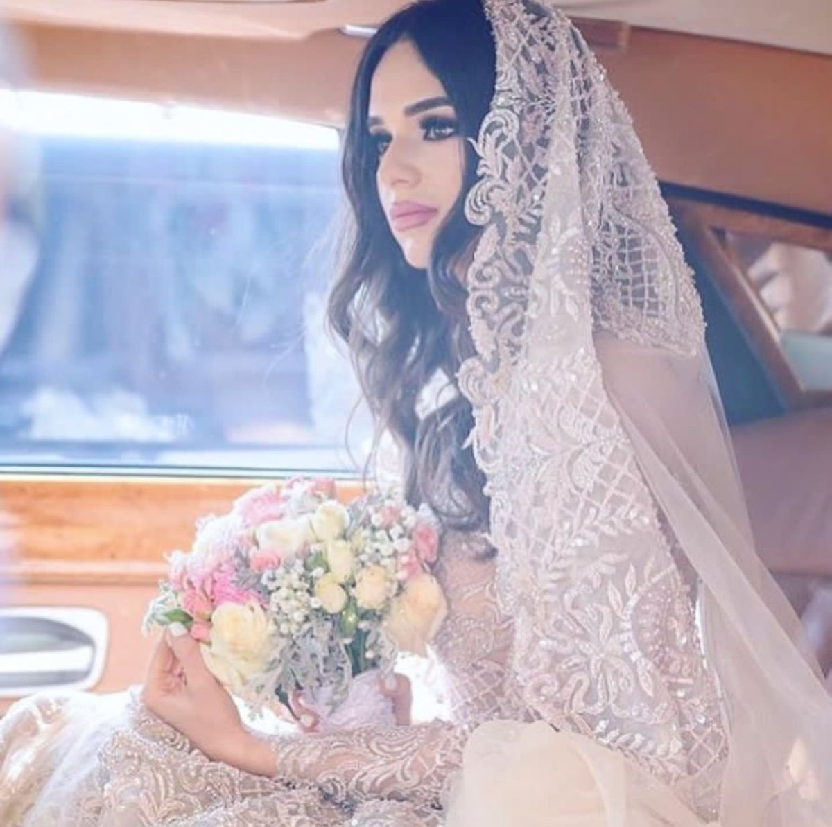 Asma_Dress хиджаб для невесты