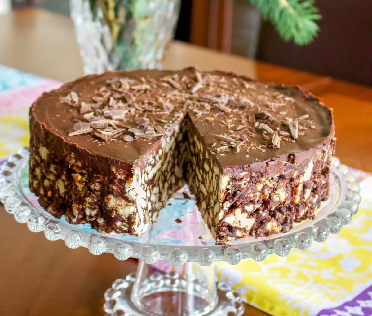 Торт из кукурузных хлопьев