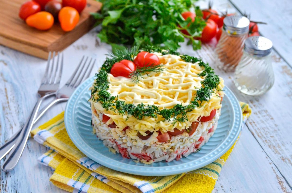 Салат Самоцветы