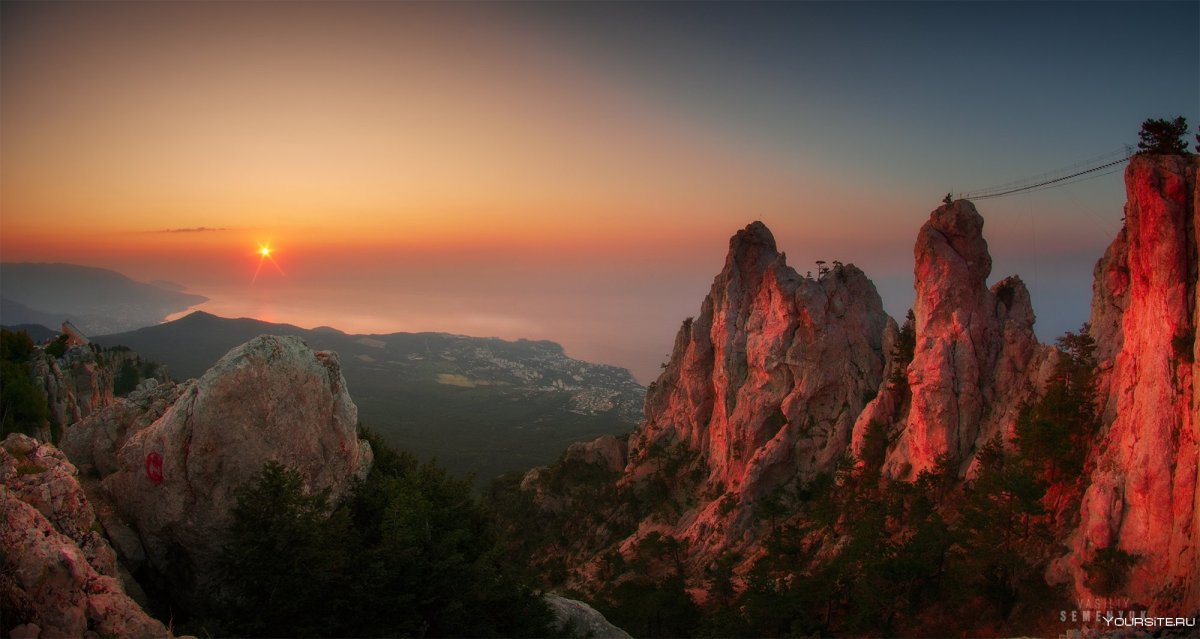 Ай Петри плато панорама