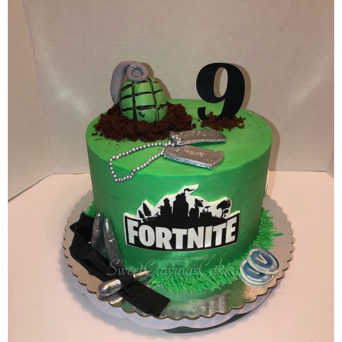Fortnite торт на день рождения