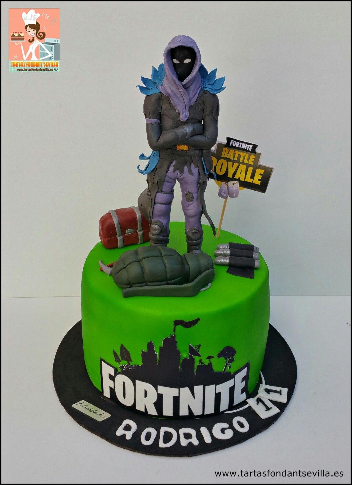 Украшение торта Fortnite