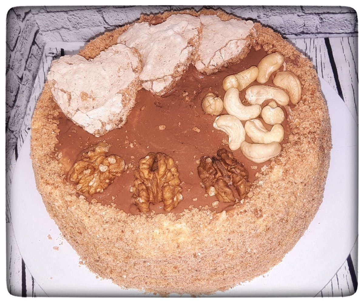 Киевский хрустящий торт