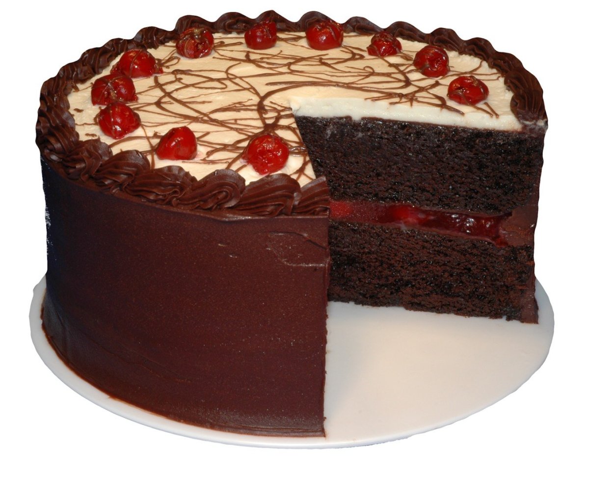 Торт "чёрный лес" (Black Forest Cake)