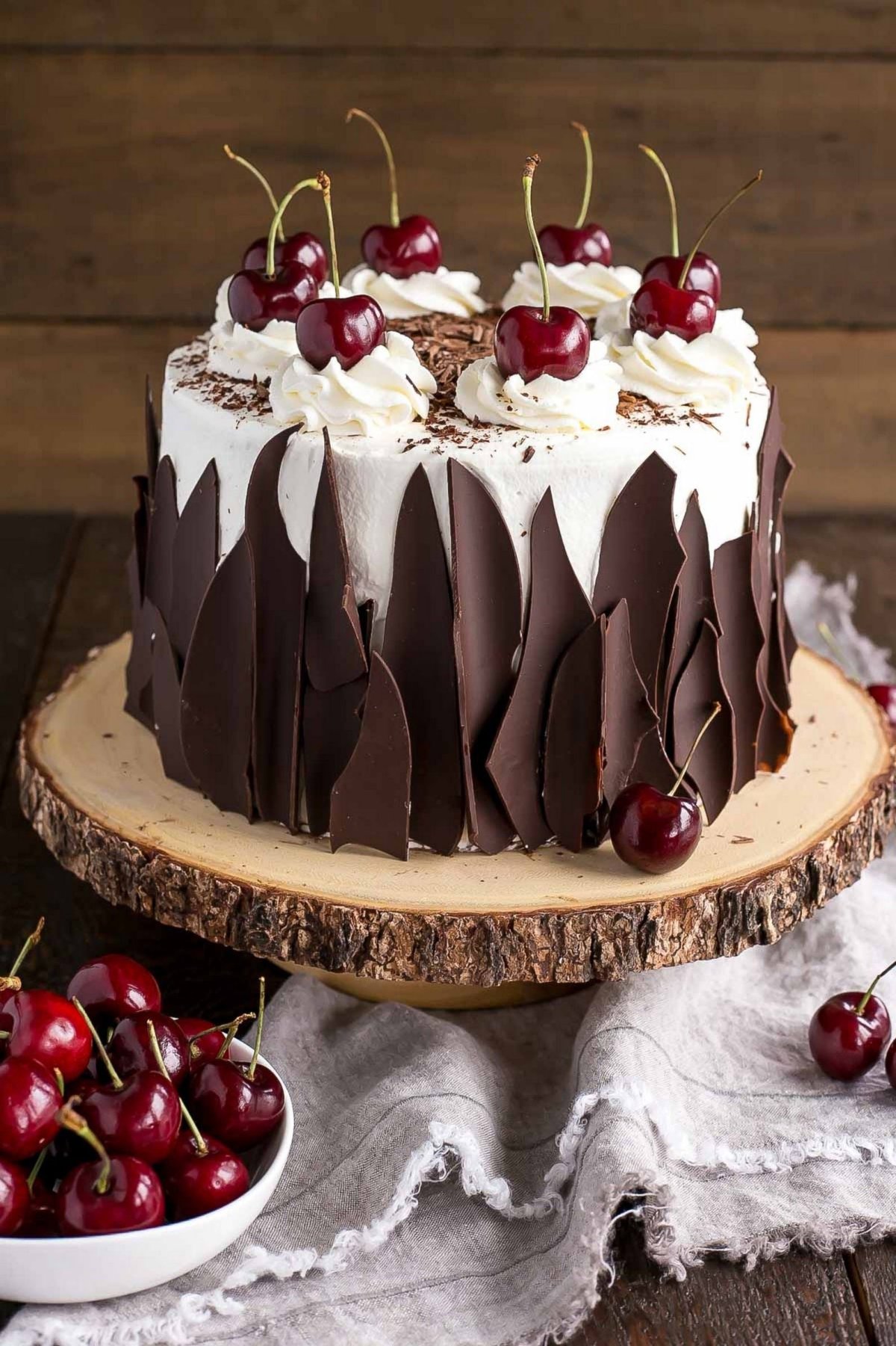 Торт "чёрный лес" (Black Forest Cake)