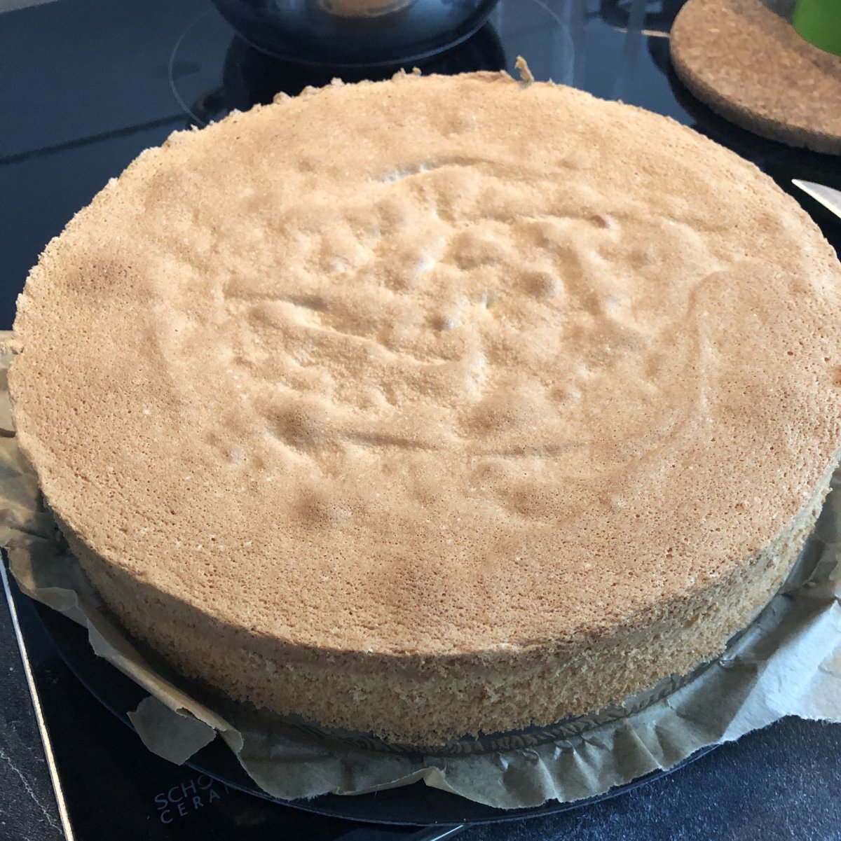 Торт с клубникой и творожным кремом