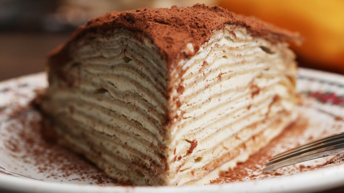 Блинчики с клубникой