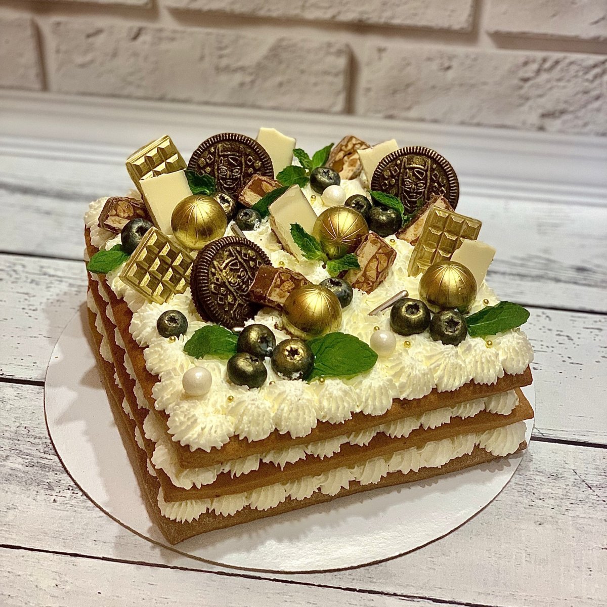 Пирог с клубникой свежей