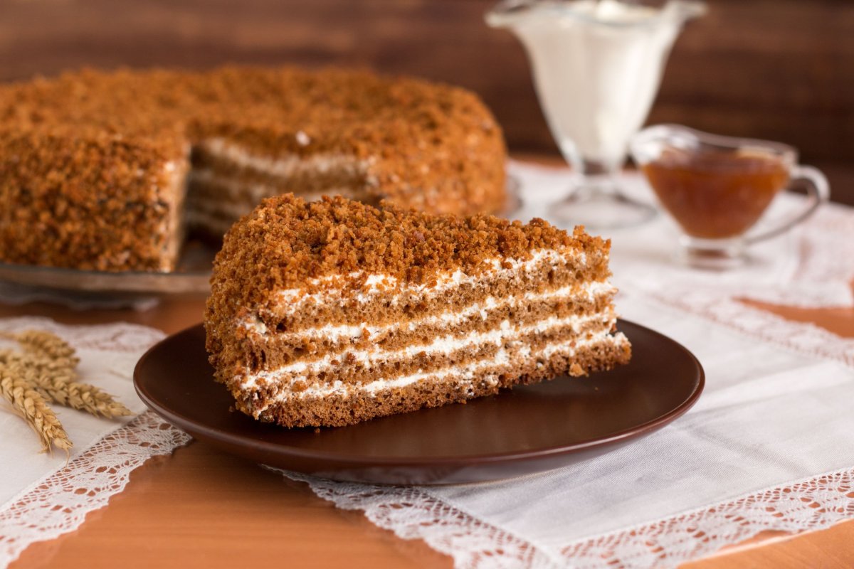 Медовые коржи для медовика