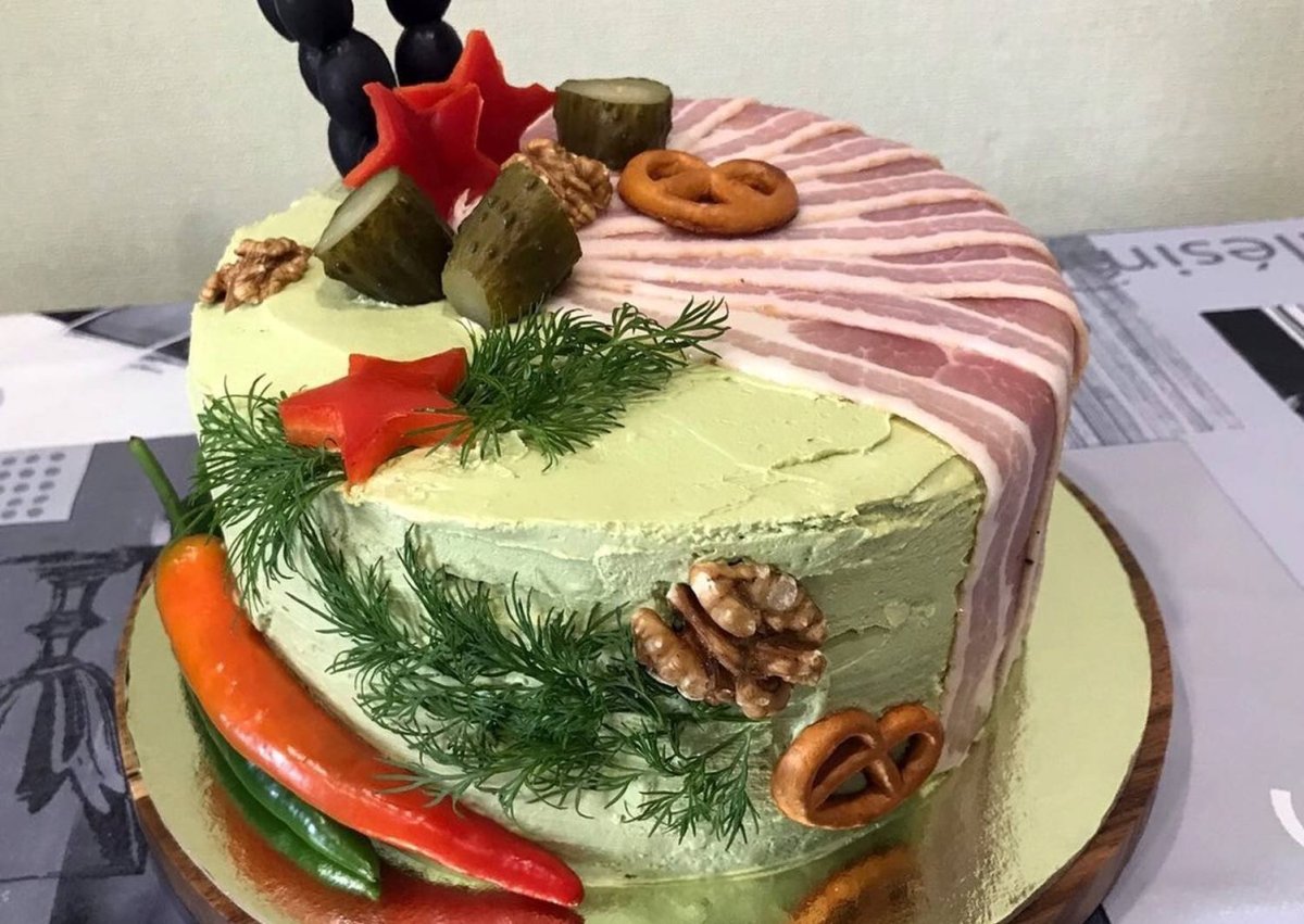 Шведский закусочный торт smörgåstårta смёргасторте